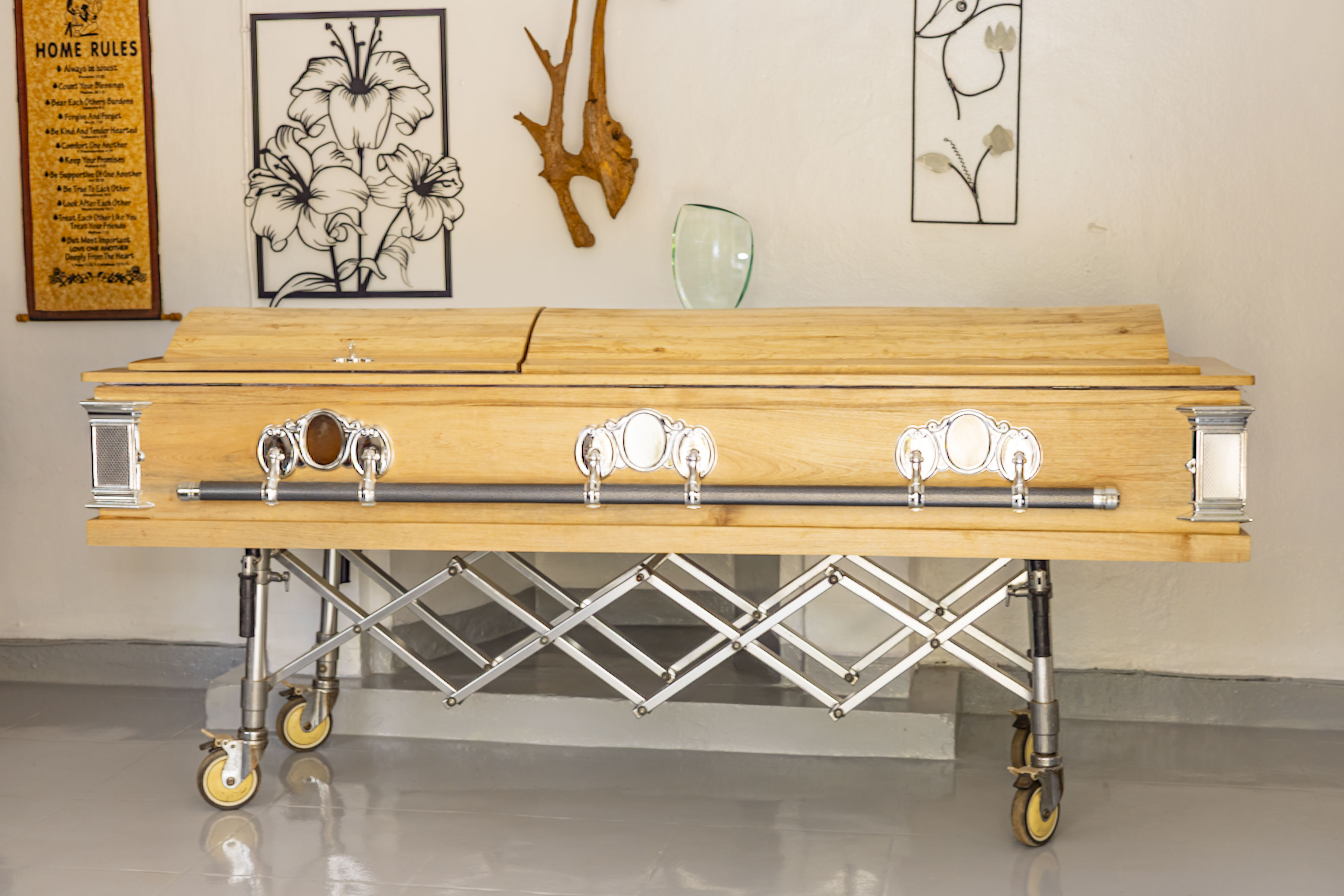 Plywood Coffin